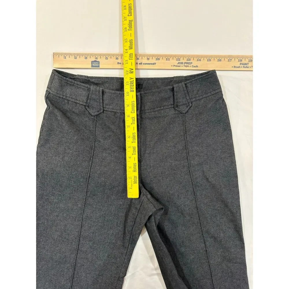 The Limited Stretch Trouser Charcoal Gray Dress Pants Size 14 Long